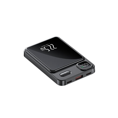 22.5W Fast Charging Magnetic Wireless Power Bank - Ultra-Thin Compact Portable Charger with Digital Display