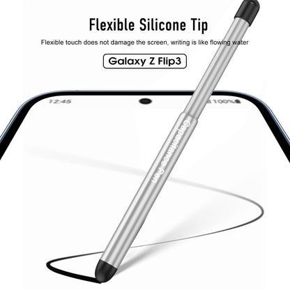 Premium Magnetic Suction Phone Case for Samsung Z Flip 3 - Full Body Folding Screen Cover with Pen Slot & Stylus