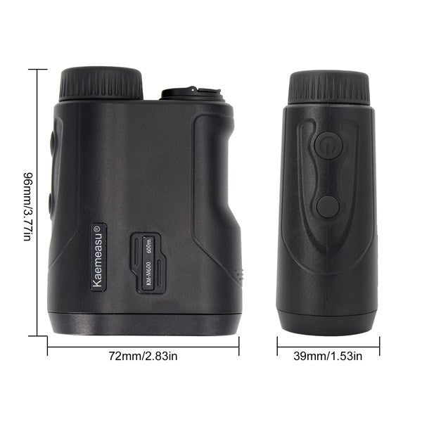 KM-M600 Handheld Laser Rangefinder Telescope - Multifunctional Golf Electronic Ruler