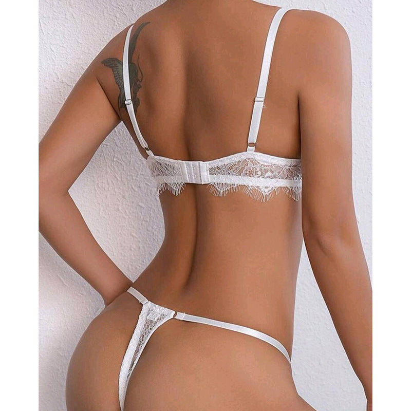 Lightweight Breathable Sexy Lace Bra and Panty Set