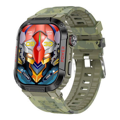 TK25 Smart Watch - IP68 Waterproof Rugged Outdoor Sports Smartwatch with Bluetooth Call & Health Monitoring