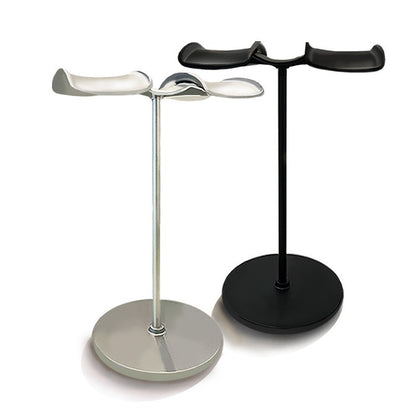 Premium Universal Metal Headphone Holder - Curved Base Gaming Headset Mount Stand