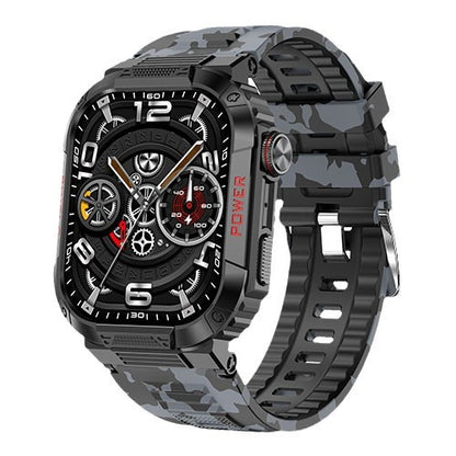 TK25 Smart Watch - IP68 Waterproof Rugged Outdoor Sports Smartwatch with Bluetooth Call & Health Monitoring