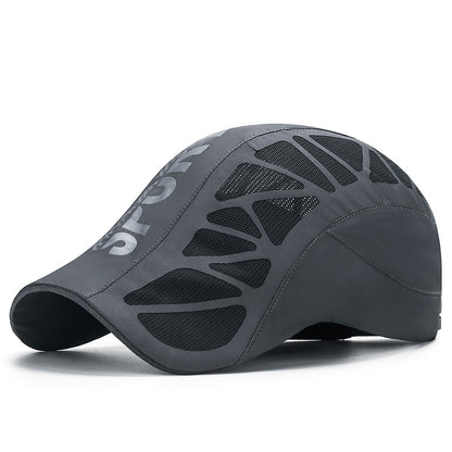 Men's Breathable Mesh Quick-Dry Baseball Cap | Summer Outdoor Sun Protection Forward Cap