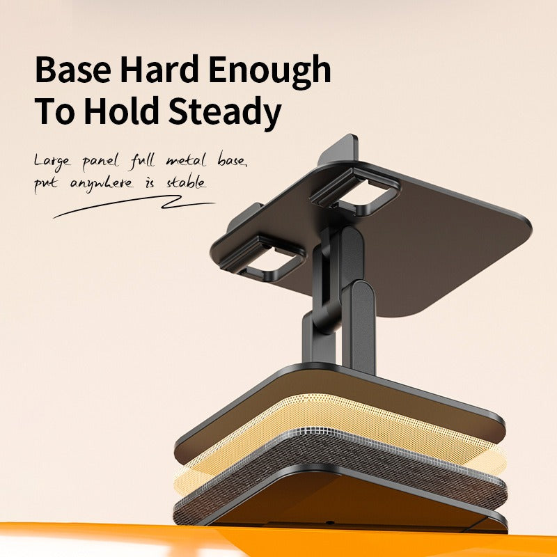 360-Degree Rotating Foldable Phone Stand - Adjustable Desktop Tablet & Pad Holder