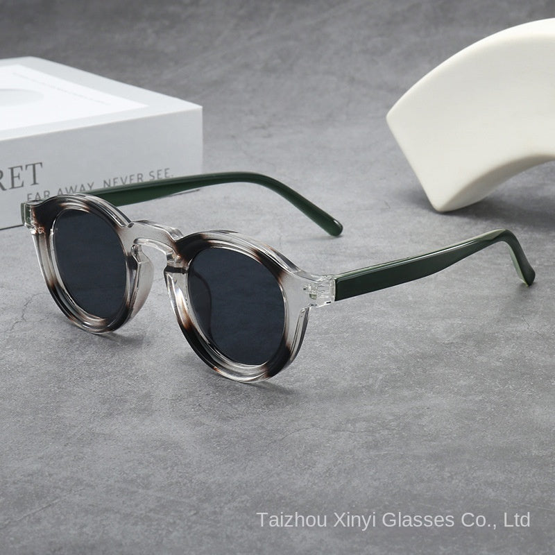 Vintage Round Small Frame Sunglasses | Unisex Fashion UV Protection Shades