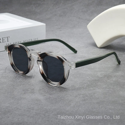Vintage Round Small Frame Sunglasses | Unisex Fashion UV Protection Shades