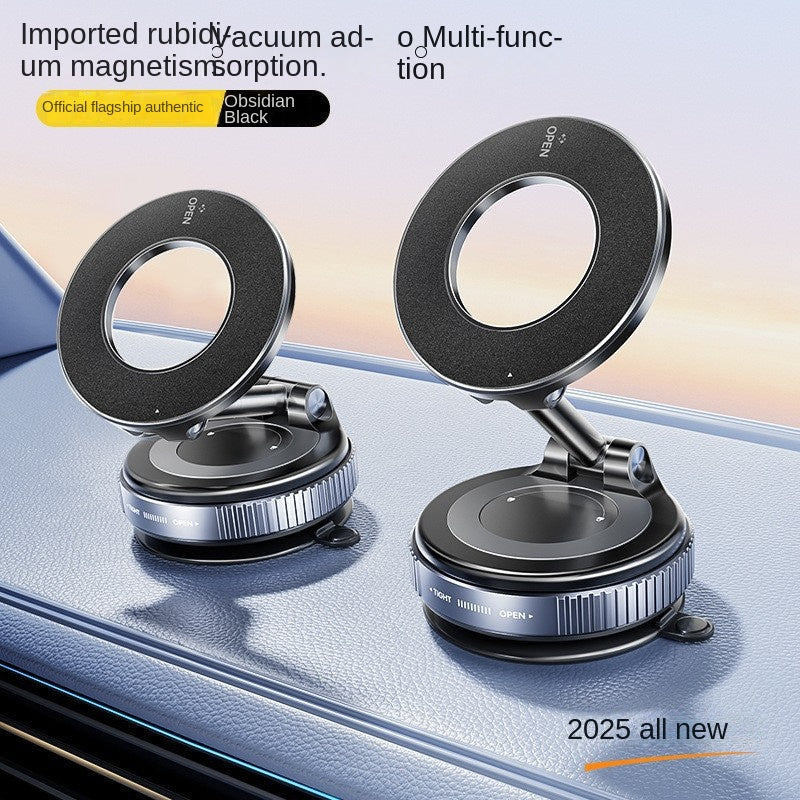 Multi-Functional Magnetic Car Mount - Foldable Dashboard Phone Holder & Vehicle Stand