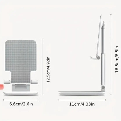 Universal Adjustable Desktop Phone Stand Holder for iPhone, iPad & Tablets