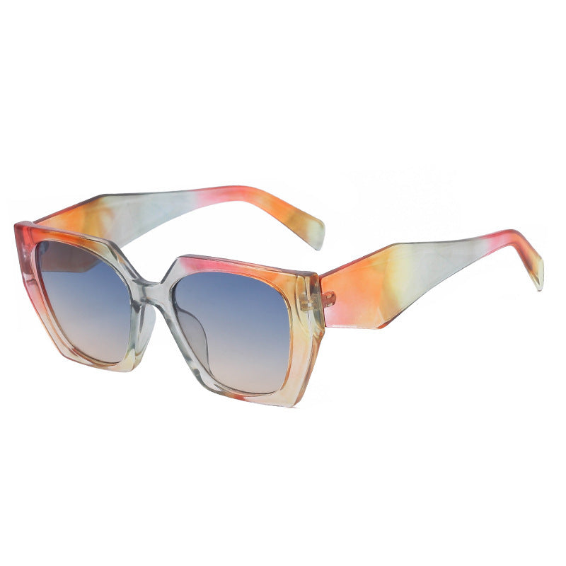 New Fashion Cat-Eye Wide Temple Sunglasses for Women