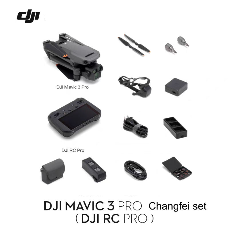 DJI Mavic 3 Pro Flagship Aerial Drone - Professional Triple-Camera System with HD Master Edition Camera