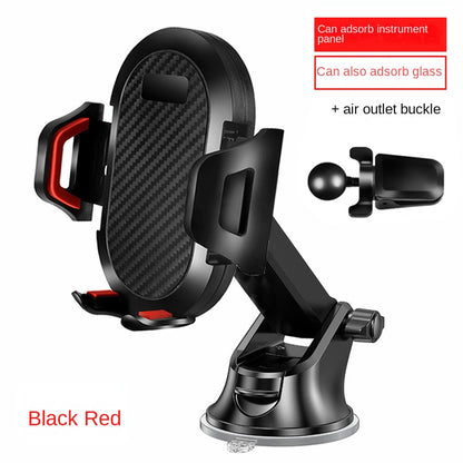 Telescopic Long Arm Car Phone Holder - Suction Cup Mount for Dashboard & Windshield