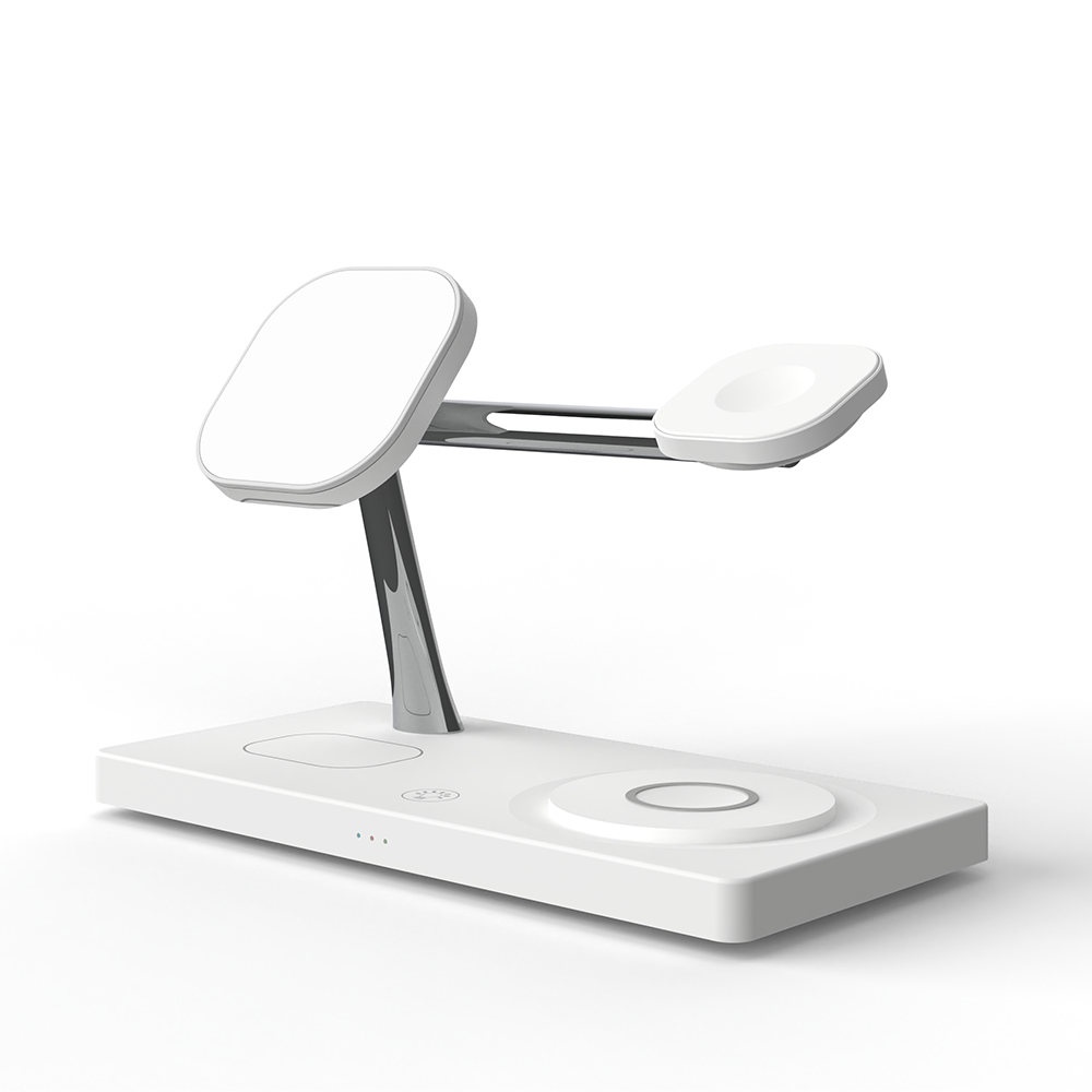 Multi-Function 7-in-1 Wireless Charger Stand - Magnetic Fast Charging Dock for Apple Devices