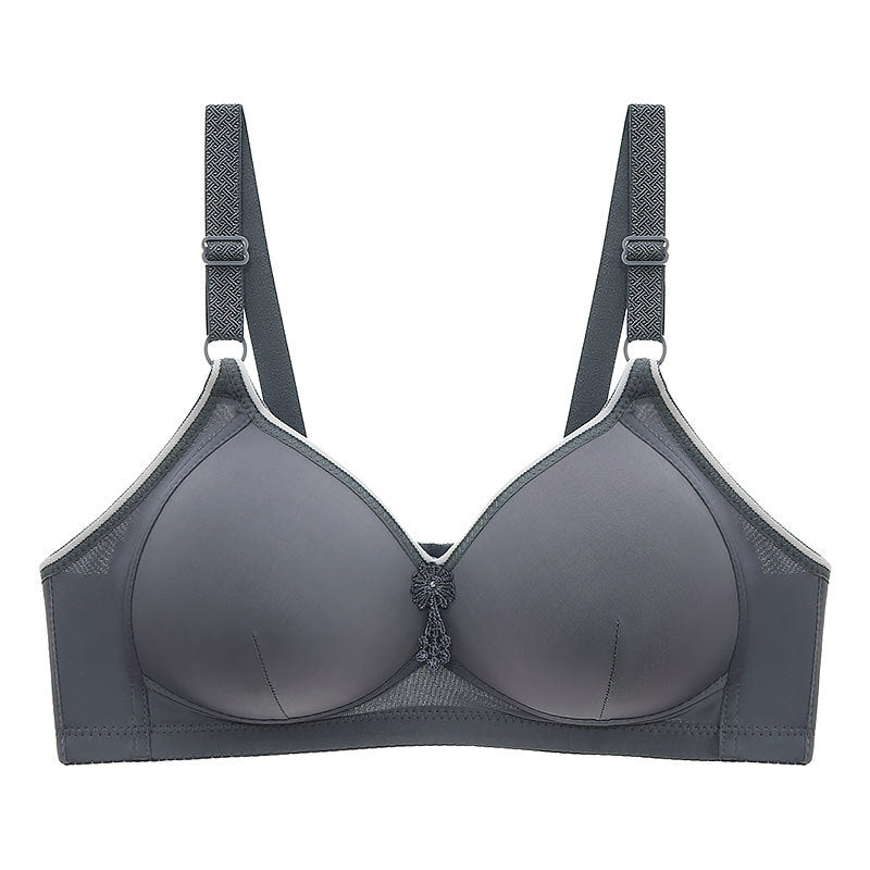 Women's Comfortable Wire-Free Plus Size Bra - Breathable Support Underwear