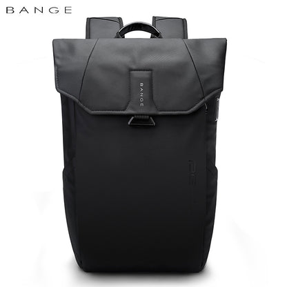 BANGE Premium Men's Business Backpack - Waterproof Laptop & School Bag