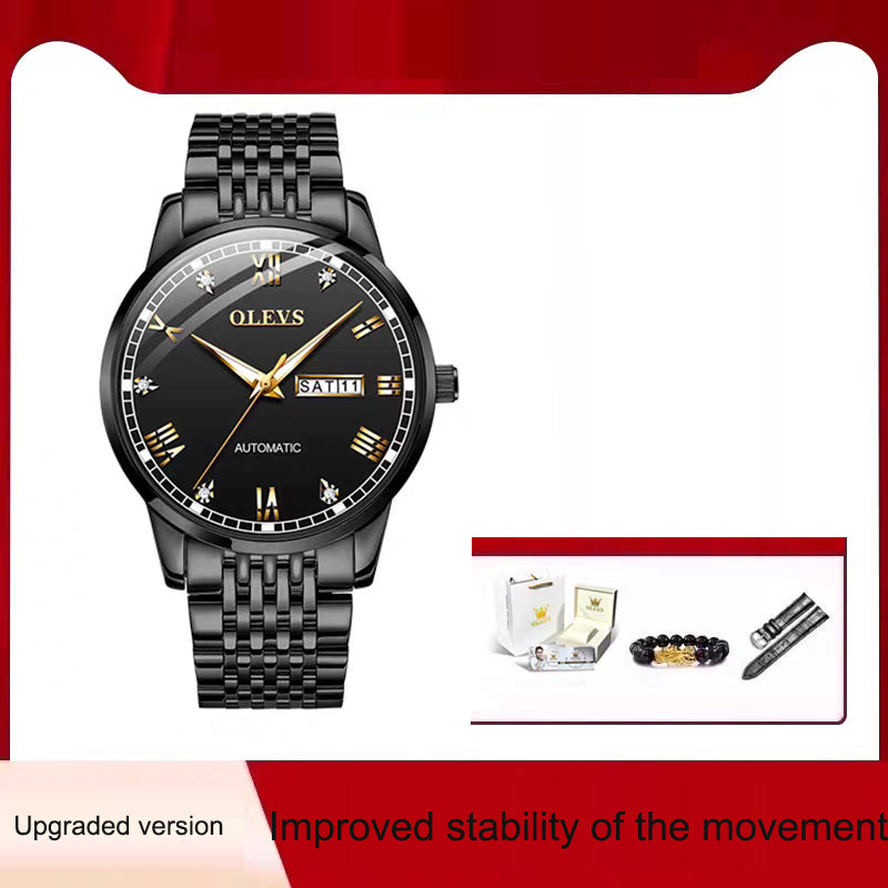OLEVS Luxury Men's Automatic Mechanical Watch - Waterproof Luminous Business Wristwatch