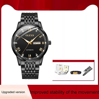 OLEVS Luxury Men's Automatic Mechanical Watch - Waterproof Luminous Business Wristwatch