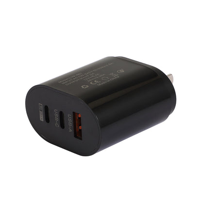 Multi-Port USB & PD Travel Wall Charger - US and European Standard Mobile Phone Charging Head