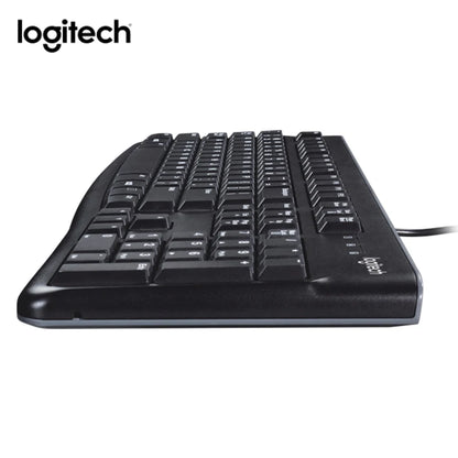 Logitech K120 Wired Keyboard - Full-Size USB Desktop Computer Keyboard with Spill-Resistant Design for Office & Home