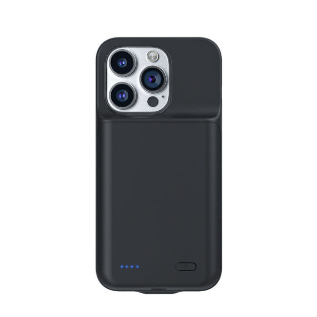 Large Capacity Battery Case for iPhone 12 & 13 Series - Portable Back Clip Power Bank Cover