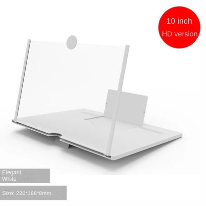 10-Inch 3D HD Phone Screen Magnifier - Stretchable Desktop Screen Amplifier & Phone Stand