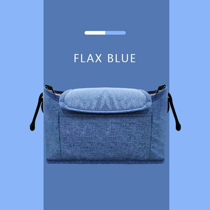 Universal Baby Stroller Organizer Bag with Cup Holder and Storage Pockets