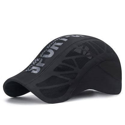 Men's Breathable Mesh Quick-Dry Baseball Cap | Summer Outdoor Sun Protection Forward Cap