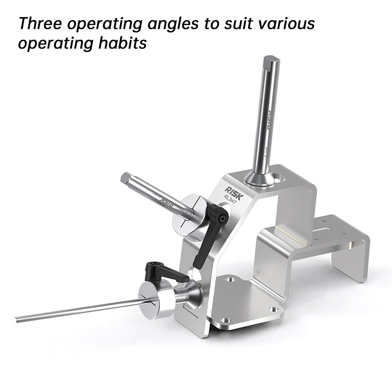 RISK RL350 Bicycle Hub Maintenance Vise Clamp Tool - 20mm Thru Axle Drum Hub Fixing Rod