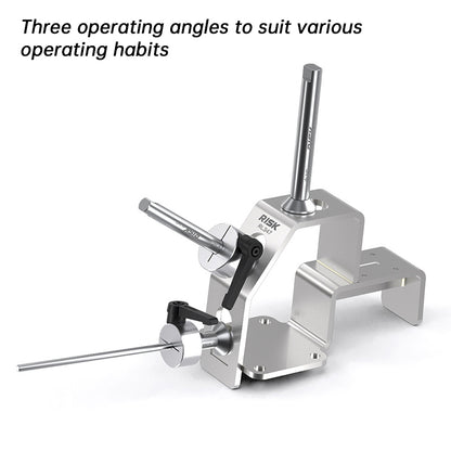 RISK RL350 Bicycle Hub Maintenance Vise Clamp Tool - 20mm Thru Axle Drum Hub Fixing Rod
