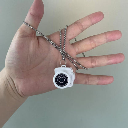 Portable Mini Necklace Camera - HD Digital Video Recorder & Small Campus Travel Photography Device