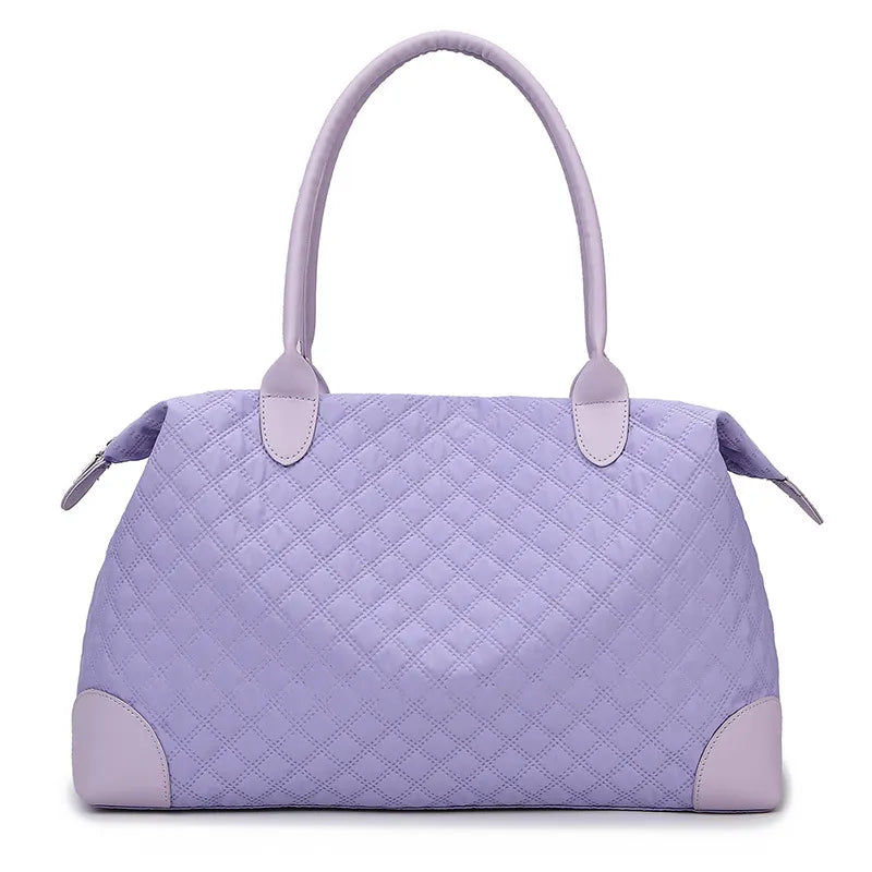 Stylish Women's Shoulder Bag / Overnight Bag (Light Pink)