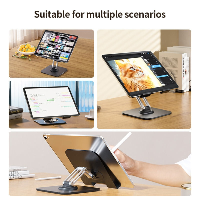 360-Degree Adjustable Tablet Stand - Desktop Pad Stand Holder for Desk