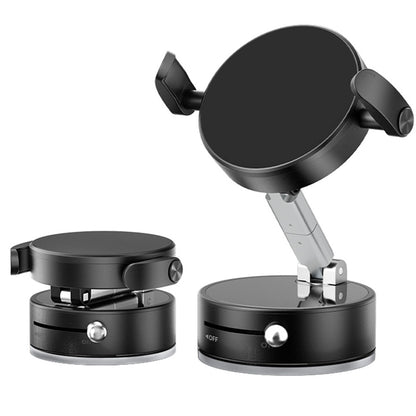 Vacuum Suction Cup Phone Holder - Magnetic Suction Chuck Car Mount & Desktop Stand