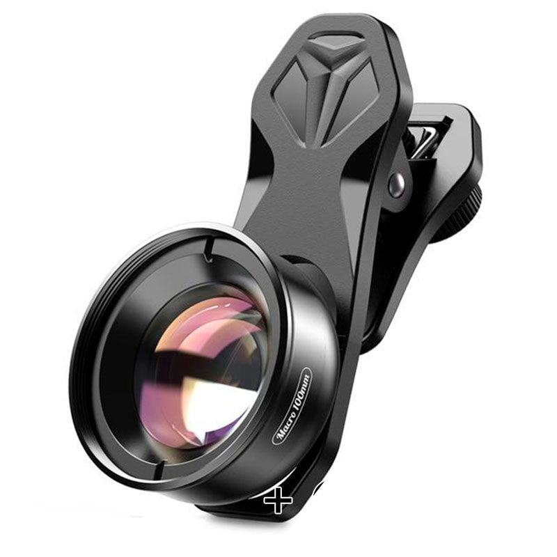 High-Definition Mobile Phone Macro Lens - Clip-On External Camera Lens Kit for iPhone & Android