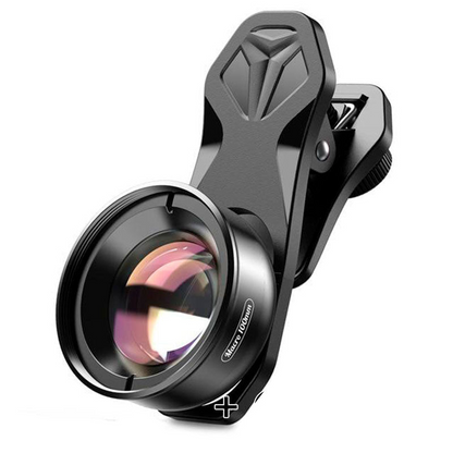 High-Definition Mobile Phone Macro Lens - Clip-On External Camera Lens Kit for iPhone & Android