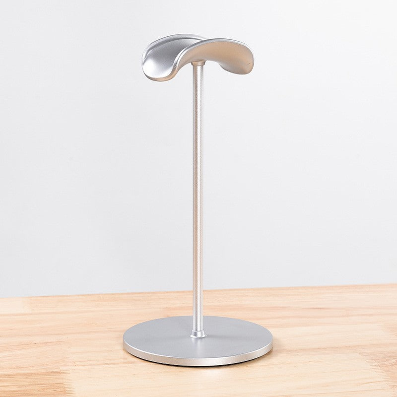 Premium Universal Metal Headphone Holder - Curved Base Gaming Headset Mount Stand