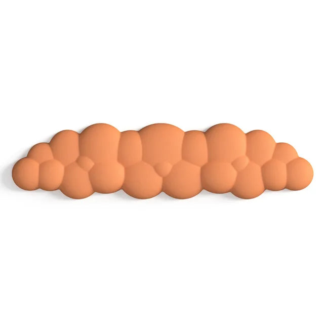 Cloud Memory Foam Keyboard & Mouse Wrist Rest Set - Ergonomic Anti-Slip Desktop Wrist Support Pad for Office & Gaming