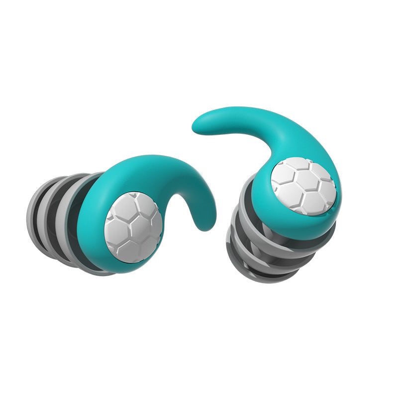 Soundproof Silicone Waterproof Earplugs for Swimming and Noise Reduction