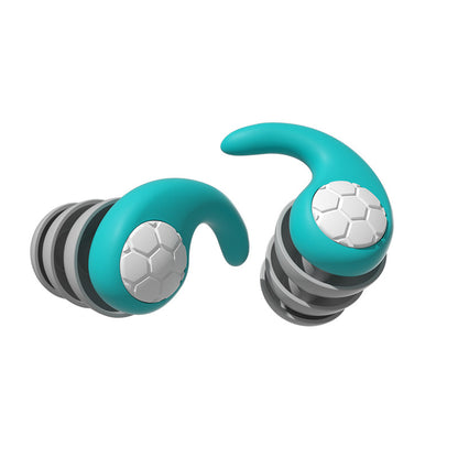 Soundproof Silicone Waterproof Earplugs for Swimming and Noise Reduction
