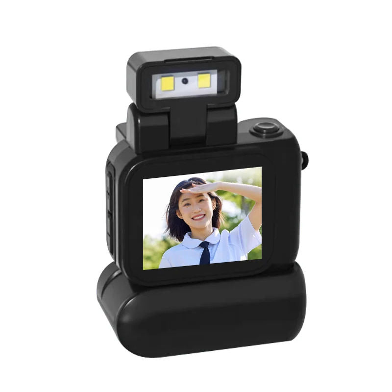 Y4000 Digital Camera - Mini HD Portable Student Pocket Camera with Built-in Fill Light & Card Slot
