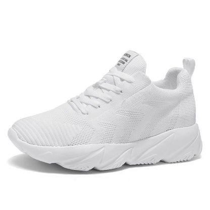 Men's 8CM Height-Enhancing Mesh Running/Sports Shoes