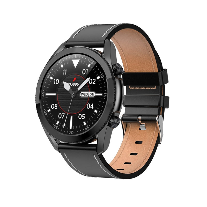 Bluetooth Calling Smart Watch - Waterproof Sports Fitness Tracker with Weather Display for Android & iOS
