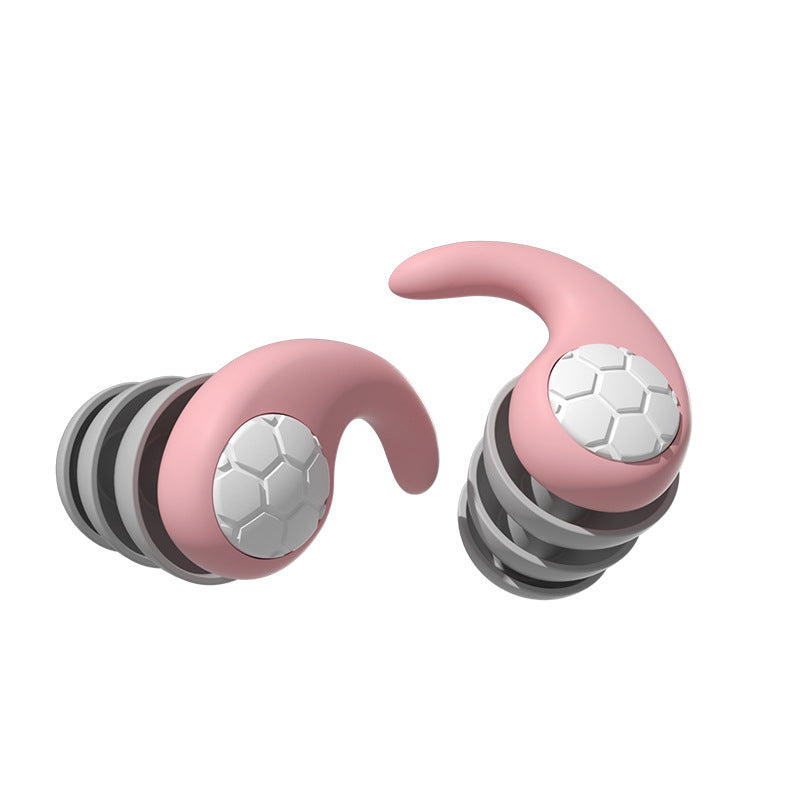 Soundproof Silicone Waterproof Earplugs for Swimming and Noise Reduction