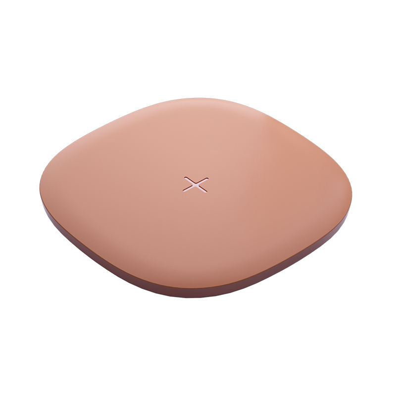 15W Fast Wireless Charger Pad - Square Desktop Qi Wireless Charging Mat for iPhone, Samsung & Huawei