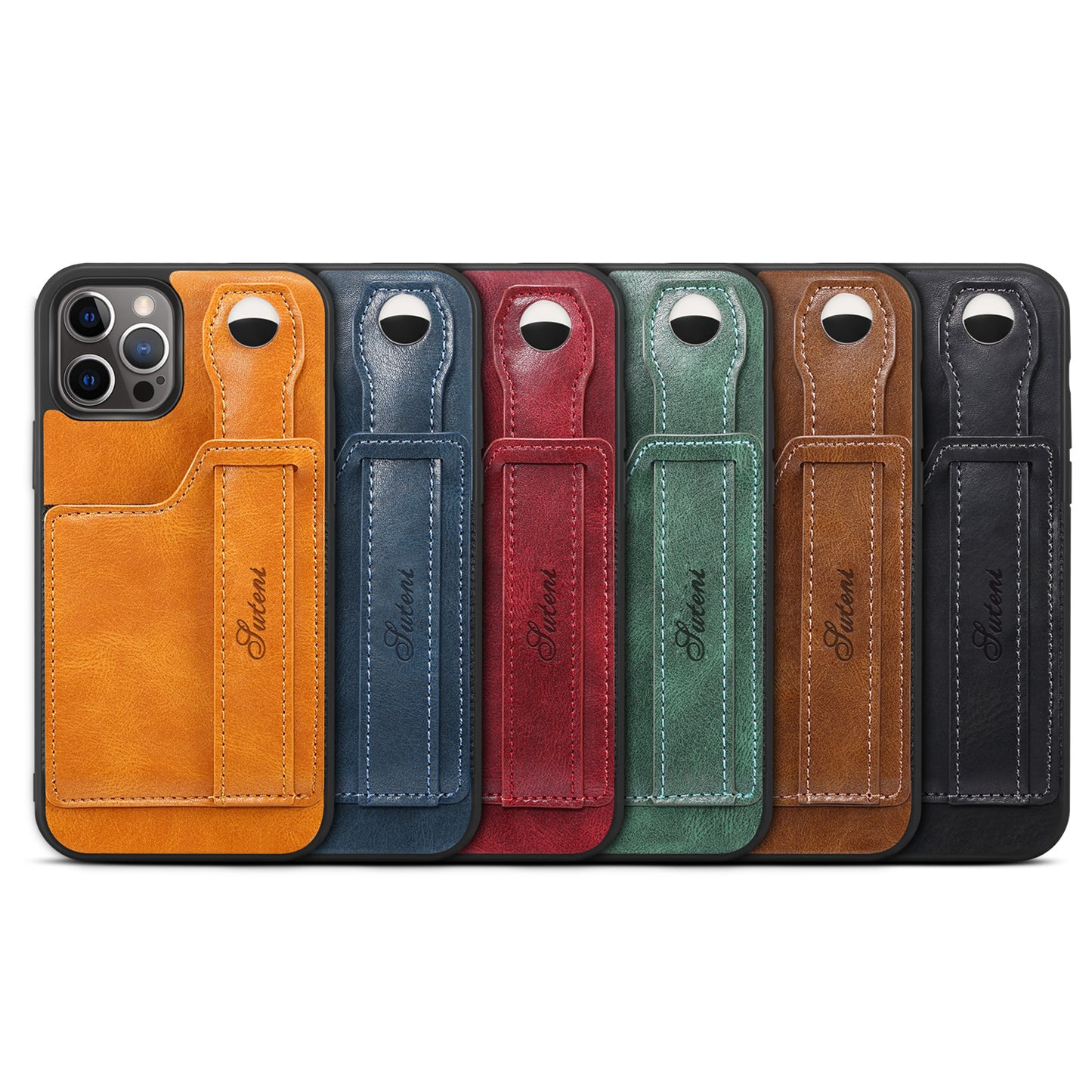 Premium Leather Wallet Phone Case for iPhone 14 Pro Max - Multi-Card Holder & Money Pocket Back Cover