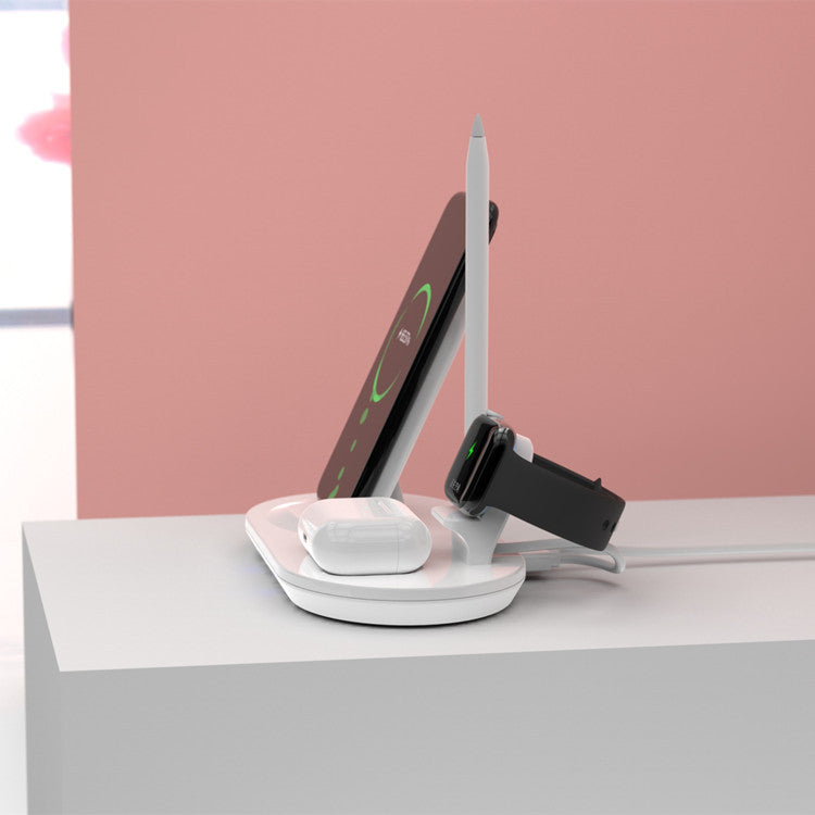4-in-1 Fast Wireless Charging Station for iPhone, Apple Watch, AirPods & Apple Pencil