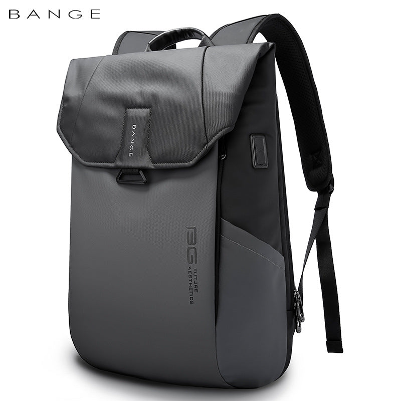 BANGE Premium Men's Business Backpack - Waterproof Laptop & School Bag