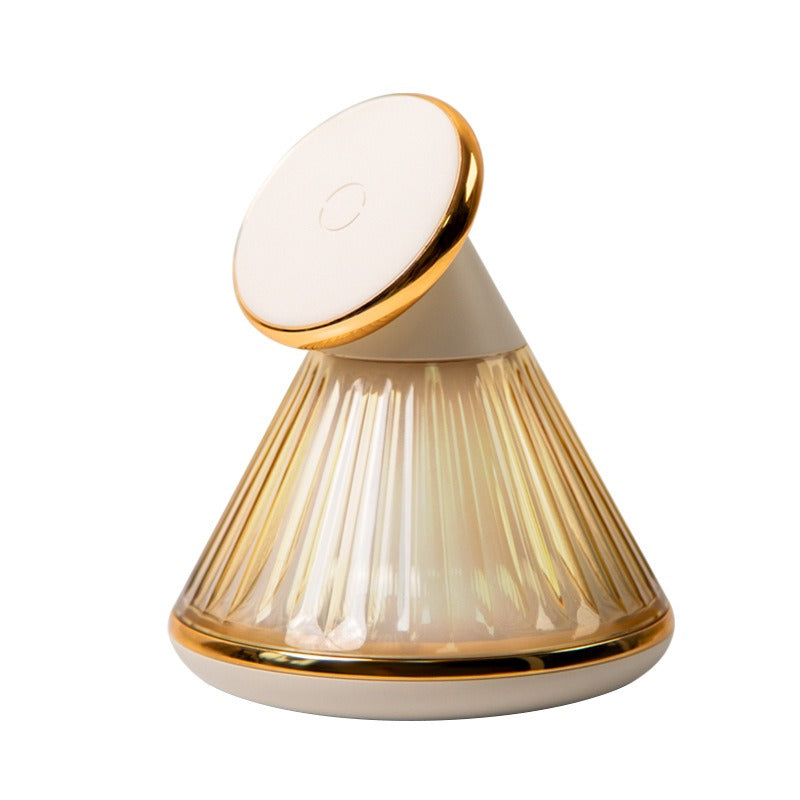 15W Magnetic Wireless Charger with Night Light - Adjustable Conical Fast Charging Stand for iPhone