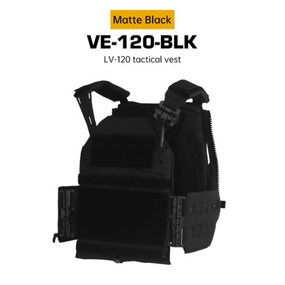 Quick Release Tactical Plate Carrier Vest - MOLLE Camouflage Body Armor Vest