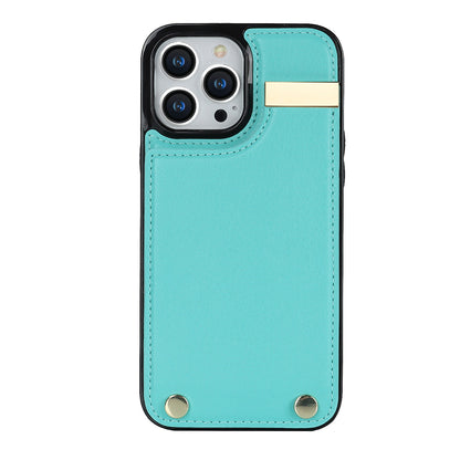 Multi-Card Accordion Leather Wallet Phone Case for iPhone 15 14 Pro Max - Kickstand Back Cover